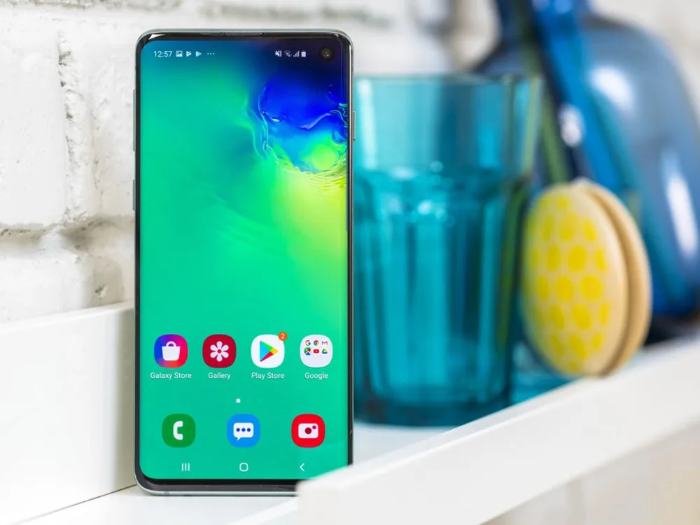 Samsung Galaxy S10 G973F 8 ГБ ОЗУ 128 Гб ПЗУ 6,1 дюймов Восьмиядерный Быстрая зарядка Snapdragon 855 NFC 4G LTE сотовый телефон