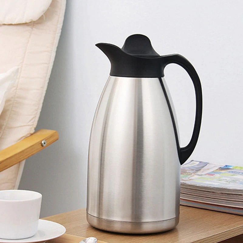3L Stainless Steel Thermos Bottle Coffee Mug Hot Cold Water Vacuum Flask Tea Insulated Carafe Pot | Дом и сад