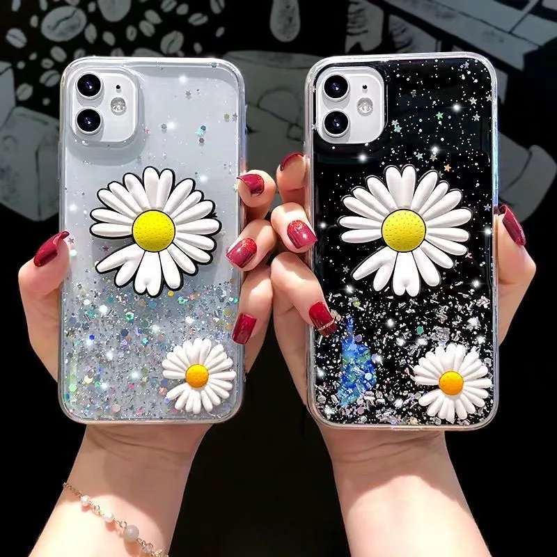Цветочный блестящий чехол для Huawei P20 P30 P10 P9 P8 Lite Plus 2017 2019 Mate 10 20 Pro 20X |