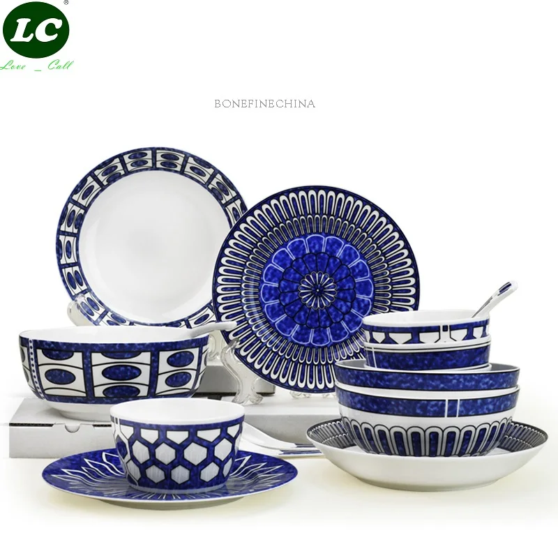 Набор керамических тарелок ложек 16 шт.|set bowls|bone china dinnerware setchina set |