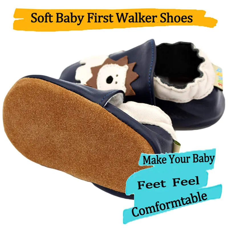 Jackshibo Детские Первые прогулочные туфли обувь для ползания мальчиков и девочек