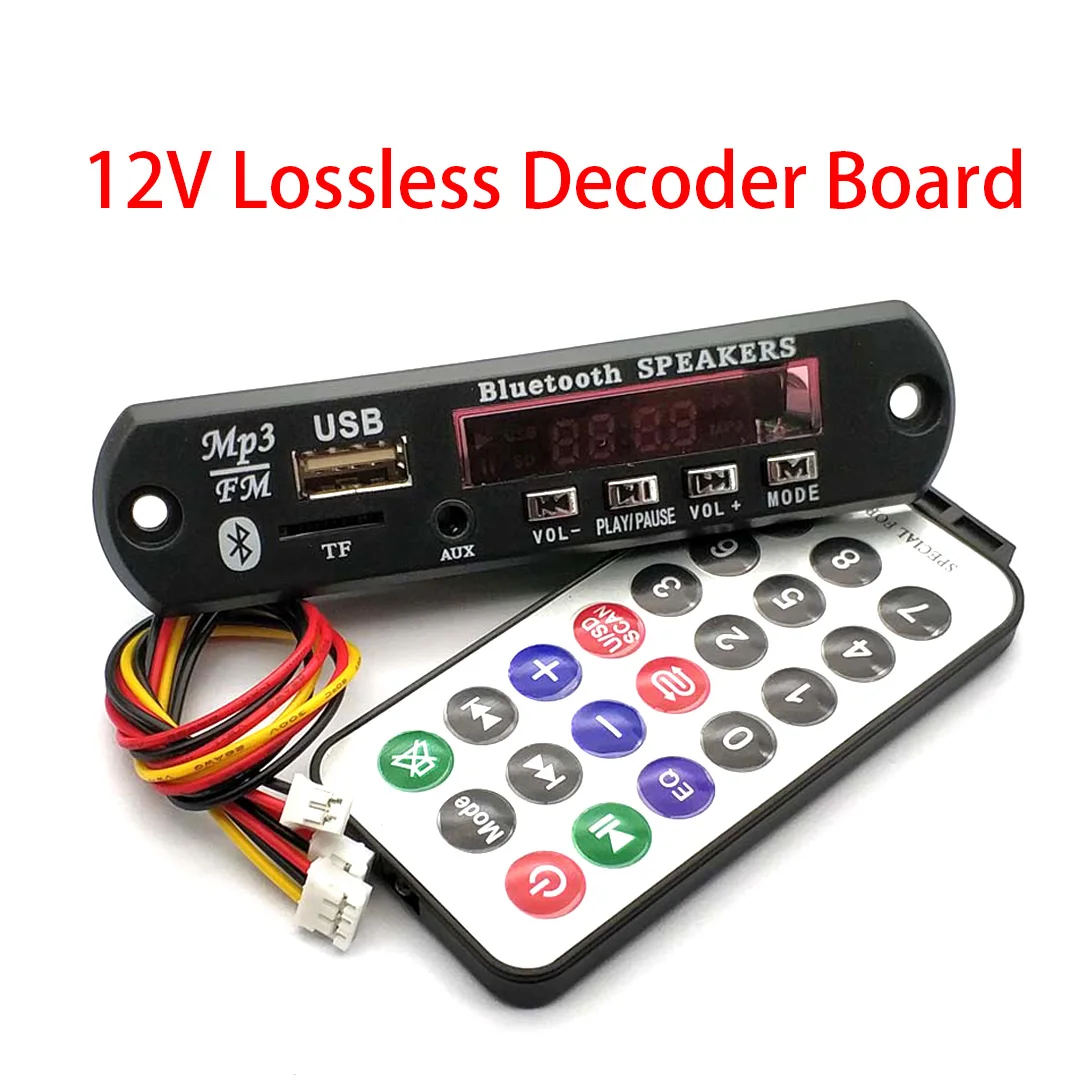 

12 В декодер не допускающий потерь плата WAV + WMA + MP3 декодер Ultra APE U Disk SD Bluetooth плеер