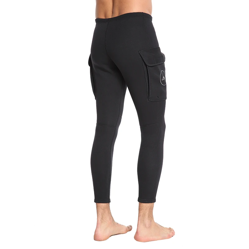 SBART 3 мм Неопреновые эластичные штаны для дайвинга рыбалки плавания Сноркелинга