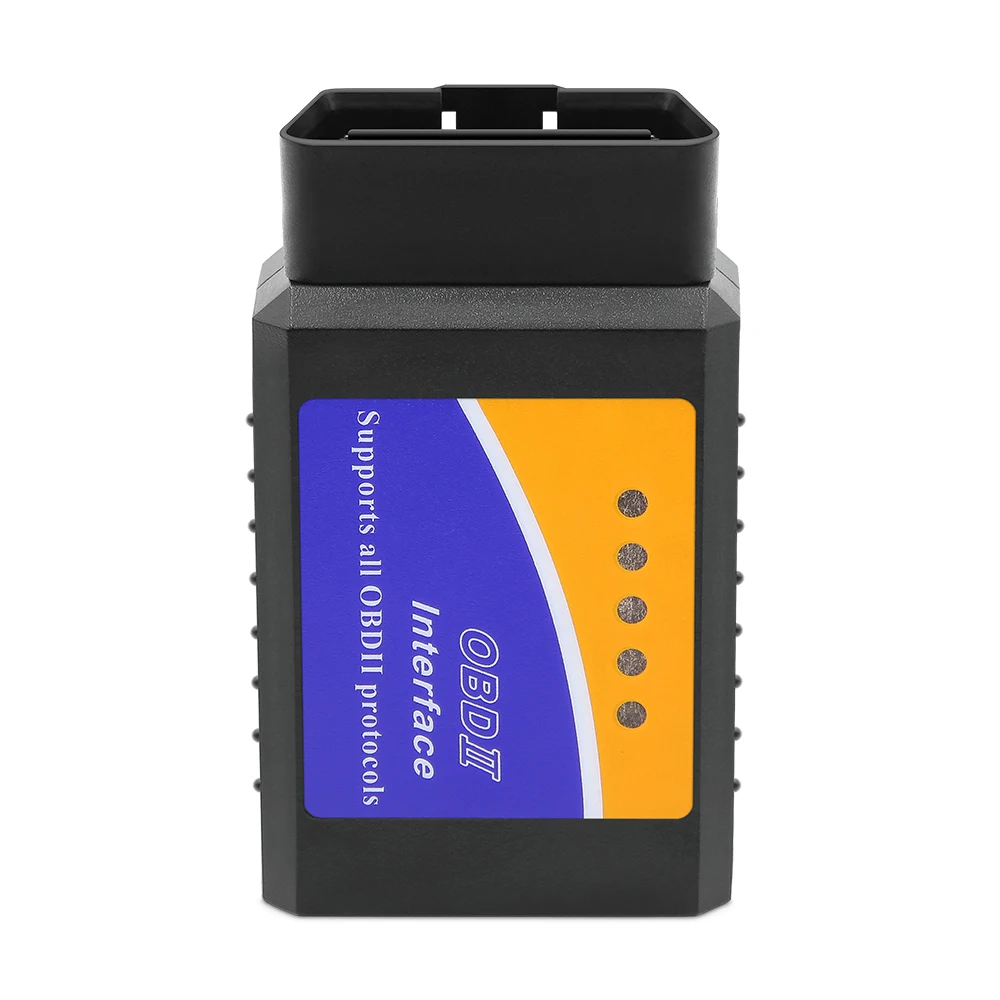Диагностический сканер OBD2 ELM327 V1.5 совместимый с Bluetooth OBD 2 считыватель кодов ELM 327 в 1