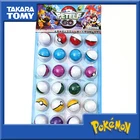 TOMY Покемон Монстры 5 см Пикачу тыкать мяч глухая коробка игрушечные фигурки для детей рождественские подарки ПВХ украшения