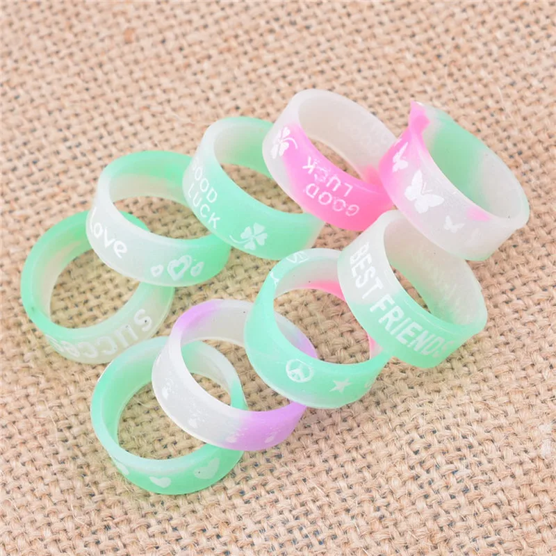 10pcs Vape Ring Silicone Ring Vape Bands Anti-Slip Silicone Ring for Vape Pen Anti-scalding Electronic Cigarette Accessories
