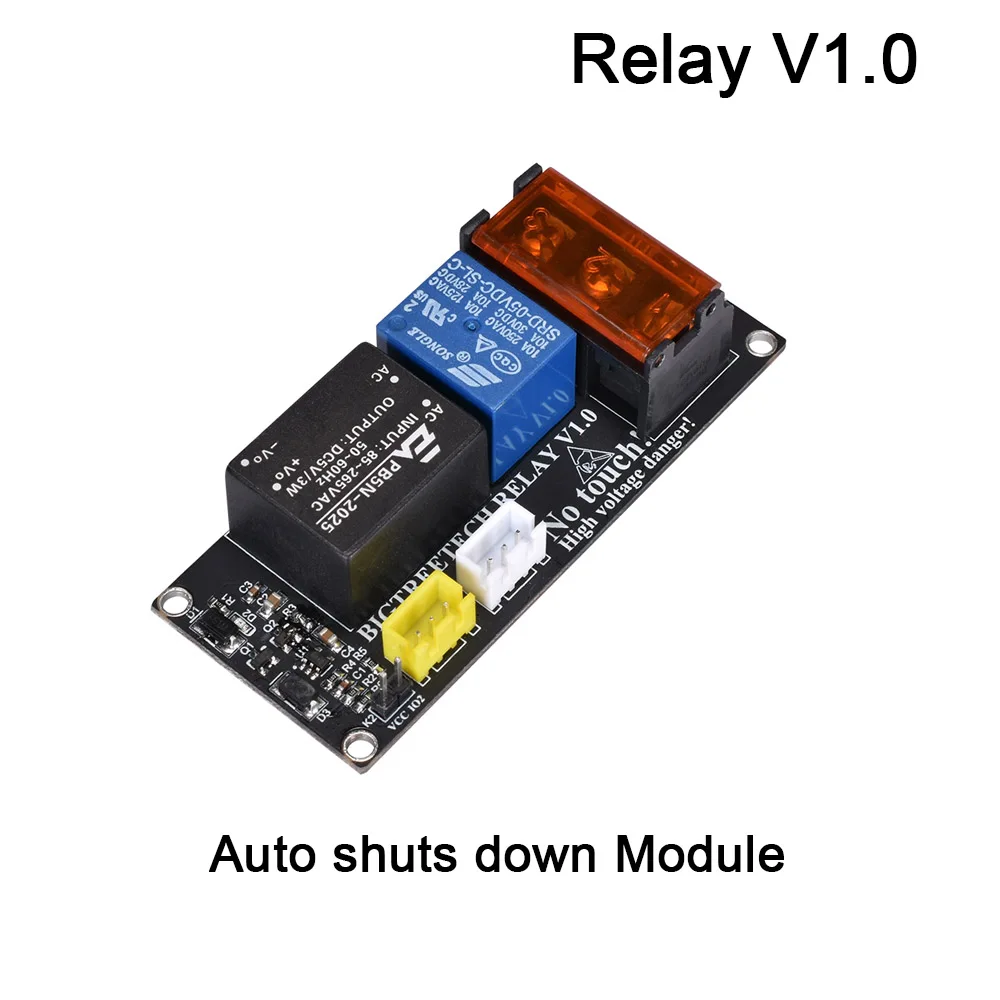 Relay V1.0 Детали 3d принтера, модуль расширения, автоматическое выключение, модуль отключения питания, печать с wifi для SKR V1.3 SKR Pro MKS Gen L Ender - Color: Relay V1.0