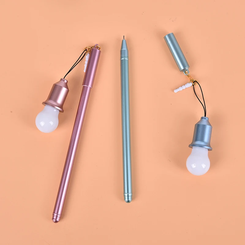 1 шт. Милая гелевая ручка для творчества 0 38 мм лампа светящаяся Пылезащитная