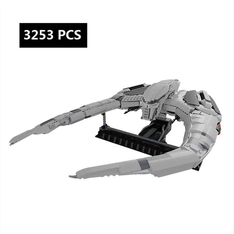Space Fighter 3253PCS Battle Galactica-UCS Scale Building Blocks MOC-12653 Cylon Raider UCS Buildmoc Bricks Kids Toys Gifts