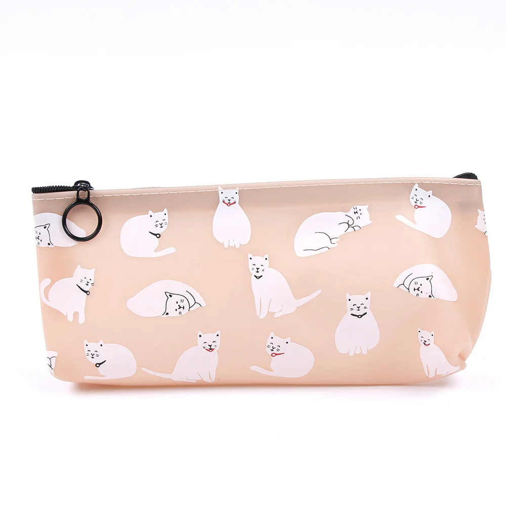 1 шт. модный силиконовый пенал для карандашей сумка кошек подарок детей и
