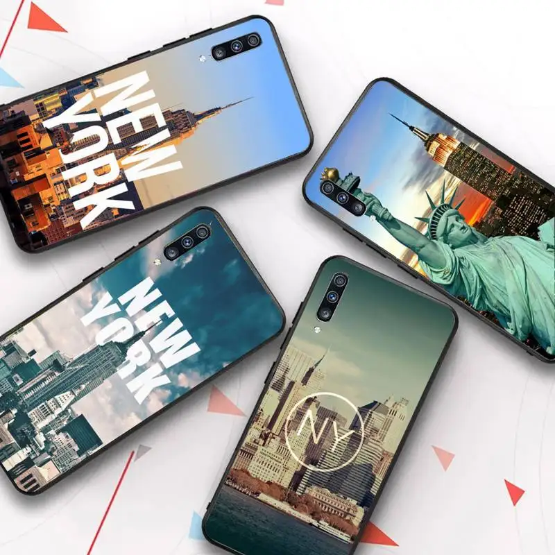

NYC NEW YORK city Phone Case for Samsung Galaxy A 51 30s a71 Soft Silicone Cover for A21s A70 10 A30 Capa