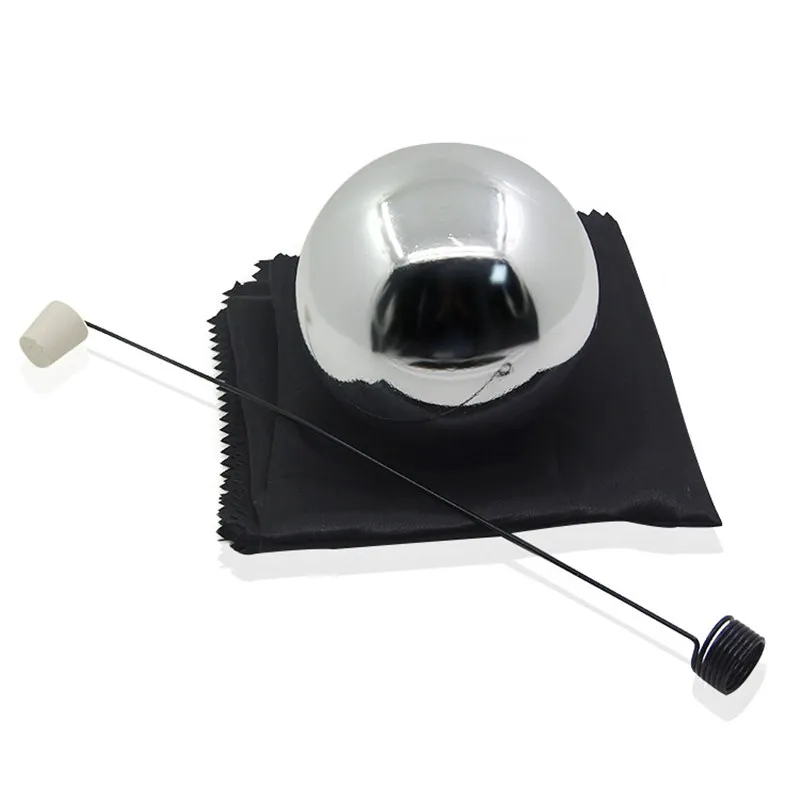 Мяч зомби с фулардом (12 см серебро) магический трюк плавающая магия веселье магии