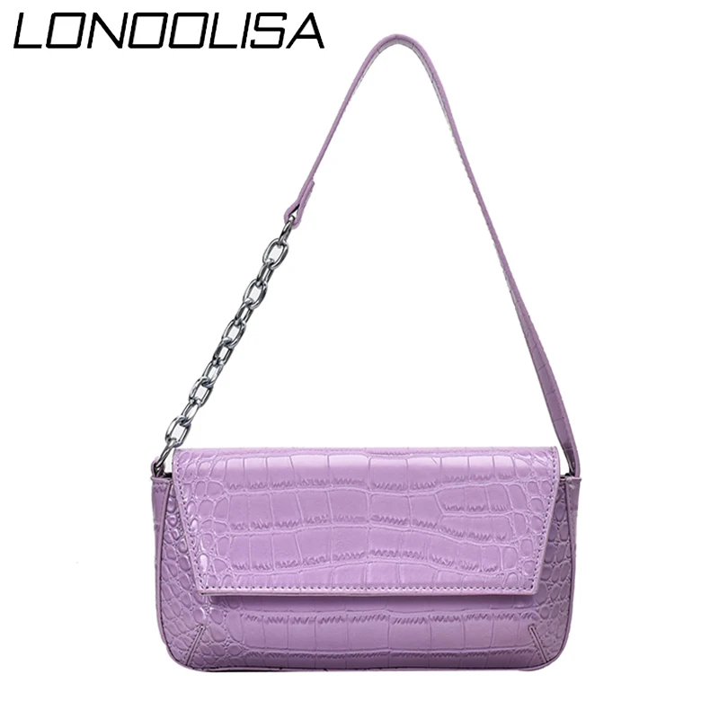 Роскошные кожаные дамские сумочки с цепочками и узором под камень дизайнерские