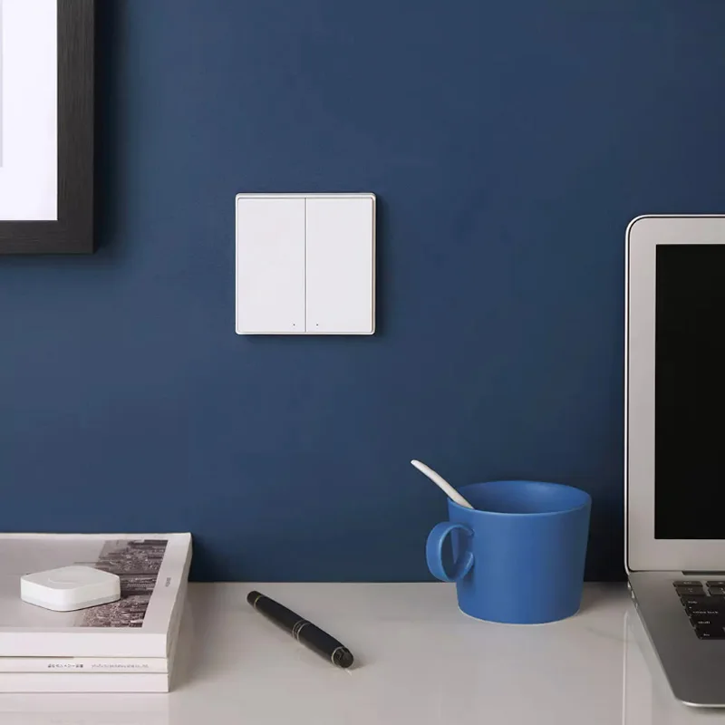Настенный выключатель Aqara D1 с 3 кнопками умный ZigBee Zero Line Fire Wire дистанционное
