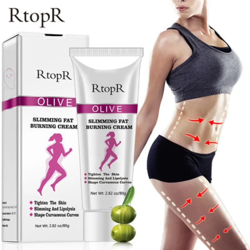 

Olive Lose Weight Slimming Cream Cellulite Massage Health Body Slimming Promote Fat Burn Thin Waist Stovepipe Body Care Lift