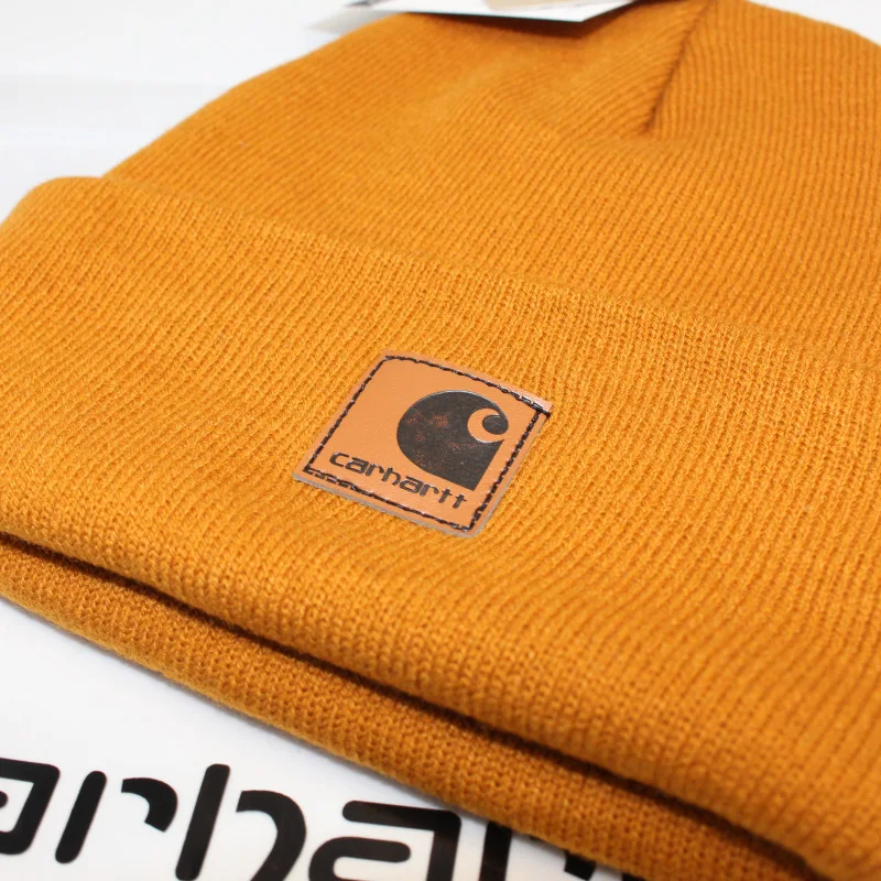 Multicolor Carhartt Knitting Cap Work Clothes Ancient Means Woollen Yarn Men And Women Tide Card Cold Volume Edge | Спорт и