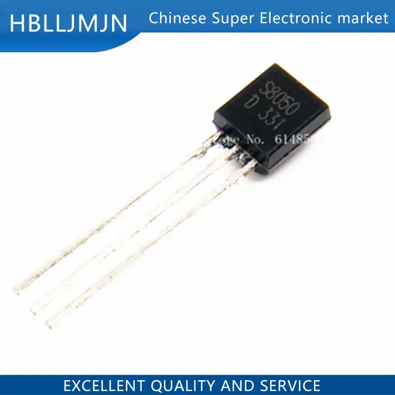 20 шт SS8050D S8050 8050 TO-92 NPN транзистор | Электронные компоненты и принадлежности