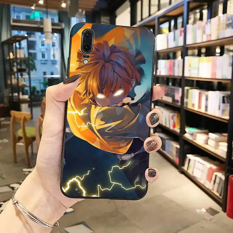 

Demon Slayer Kimetsu No Yaiba luxury brand cover Phone Case For Huawei honor Mate P 10 20 30 40 Pro 10i 9 10 20 8 x Lite