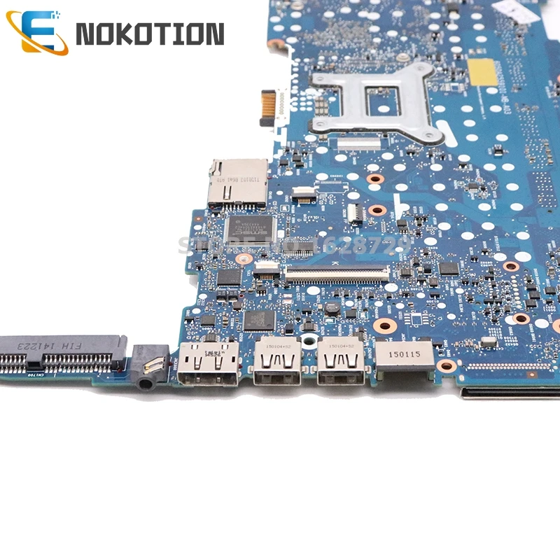 NOKOTION 730804-001 730804-501 730804-601 для hp Elitebook 840 G1 Материнская плата ноутбука SR1ED I5-4300U процессор HD 8750M графика