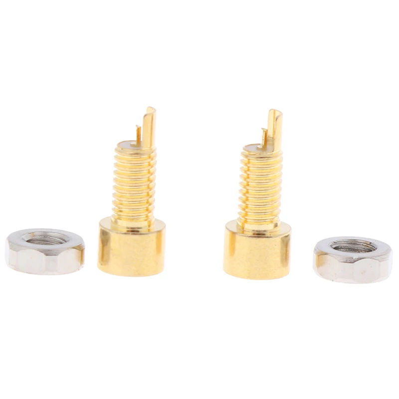 Gold Plated Pure Copper MMCX Female Jack Solder Wire Connector PCB Mount Pin IE800 DIY Long/Short Audio Plug Adapter | Обустройство