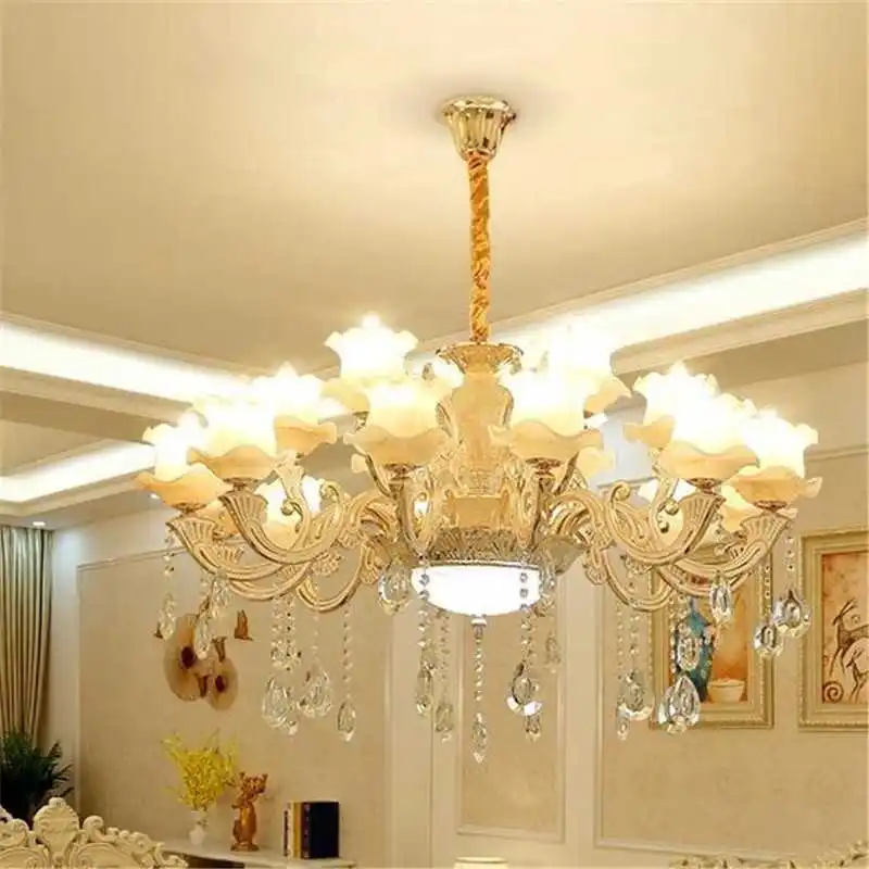 

Nordic Industrial Lamp Lampara De Techo Colgante Moderna Crystal Luminaire Suspendu Luminaria Loft Deco Maison Pendant Light