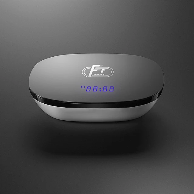 Wechip Smart Android 8,1 OS tv BOX 2 Гб 16 Гб 2,4G Wifi Amlogic S905W четырехъядерный медиаплеер Поддержка 3D HD телеприставка PK X96 mini