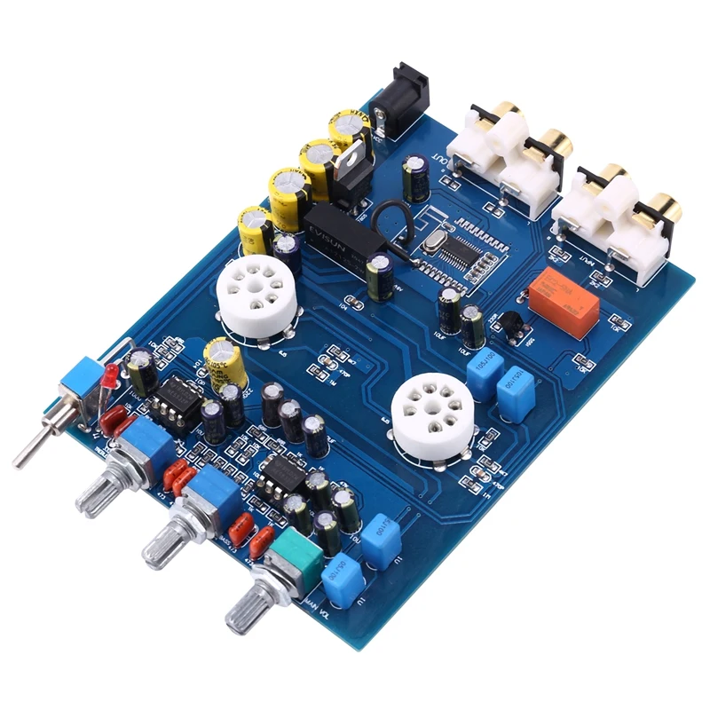 NE5532 DC12V2A Bluetooth 4 2 Hi-Fi предусилитель 6J5 домашний усилитель звуковой трубки