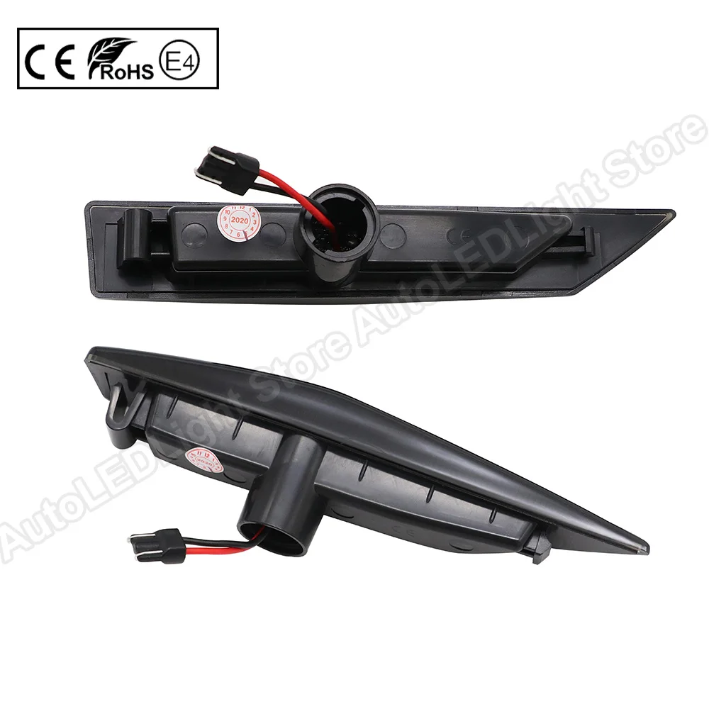 2 шт. светодиодный боковые габаритные огни светильник Поворотная сигнальная