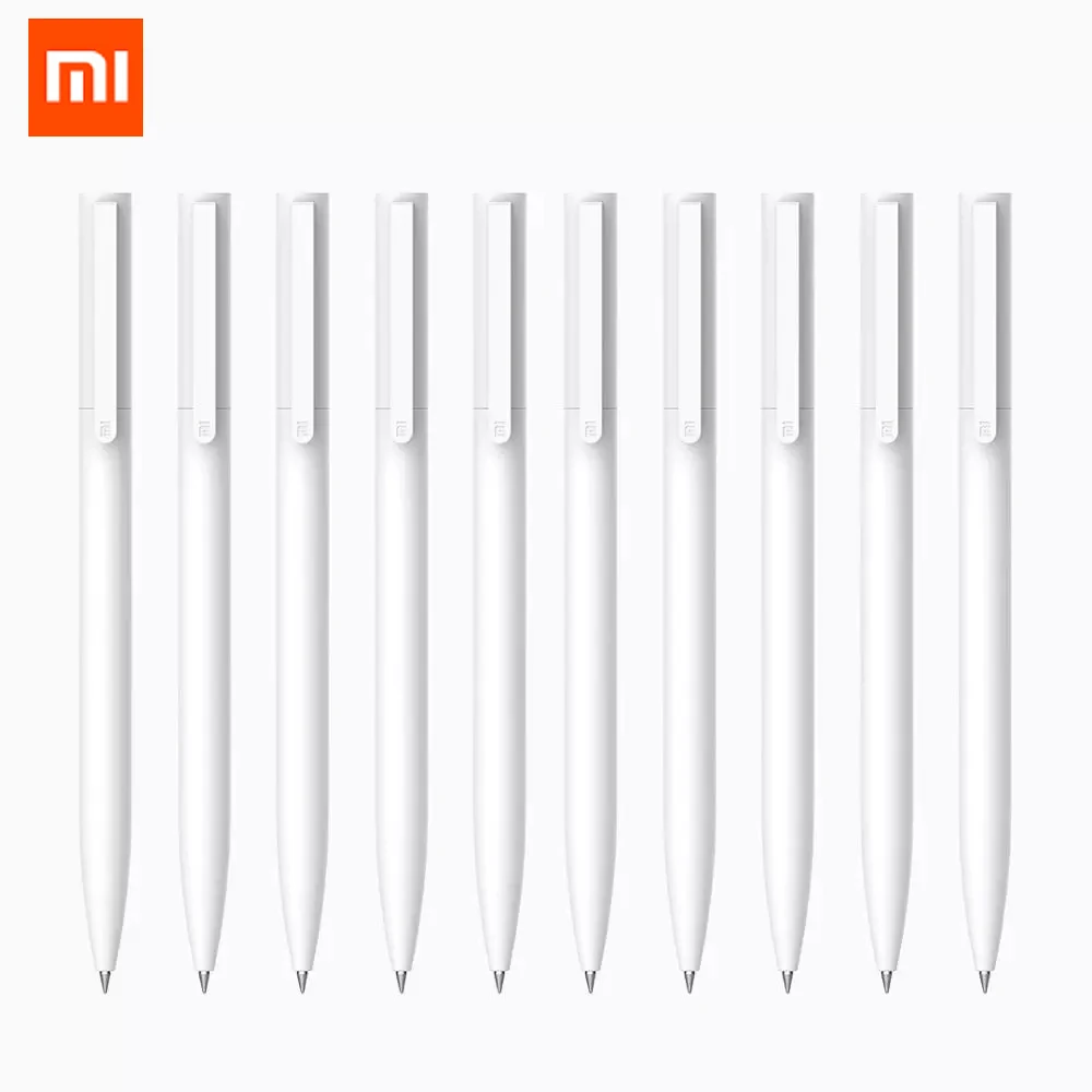 Оригинальная гелевая ручка Xiaomi Mijia MI Pen 9 5 мм PREMEC Гладкий Швейцария заправка MiKuni