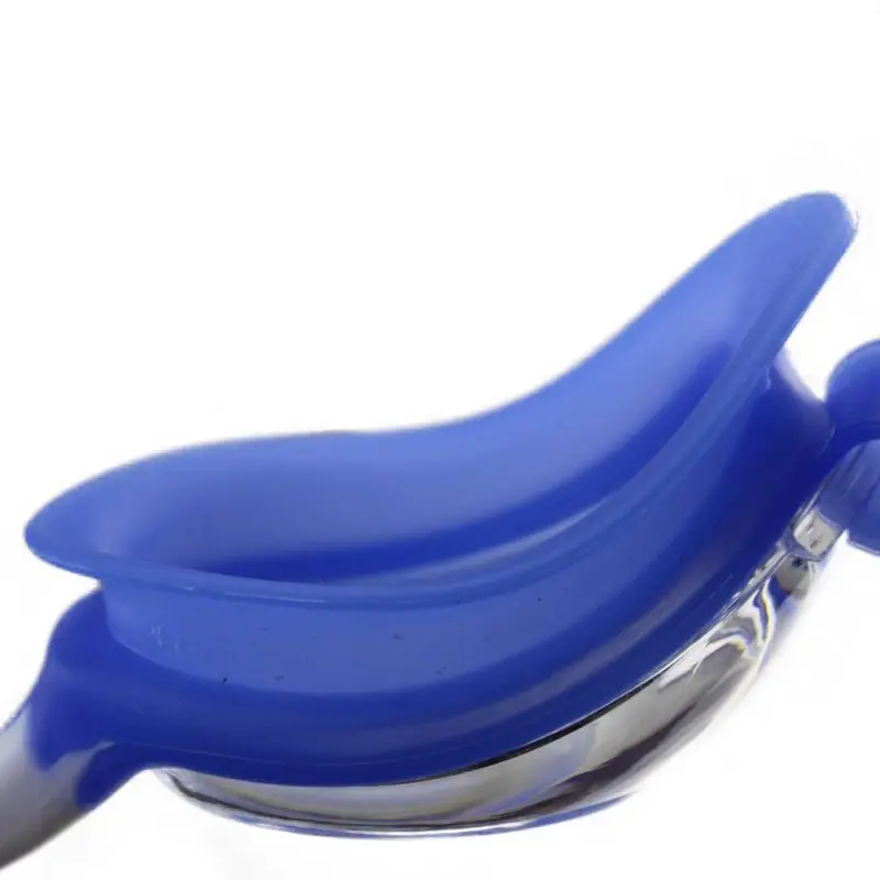 

1PC Goggles Swim Eyewear Swimming Glasses Anti-Fog UV Protect Children Waterproof Silicone Mirrored Blue Solid