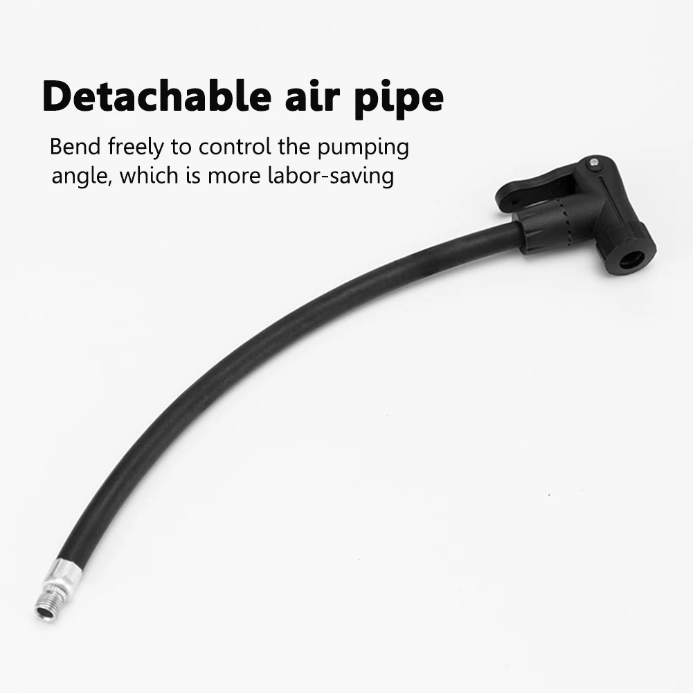 Портативный ручной насос для велосипедных шин Реверсивный водонепроницаемый