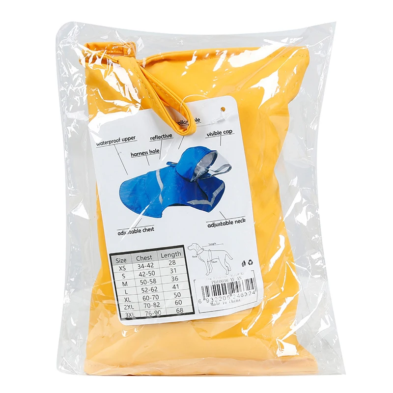 Летняя непромокаемая куртка для собак комбинезон милых домашних животных