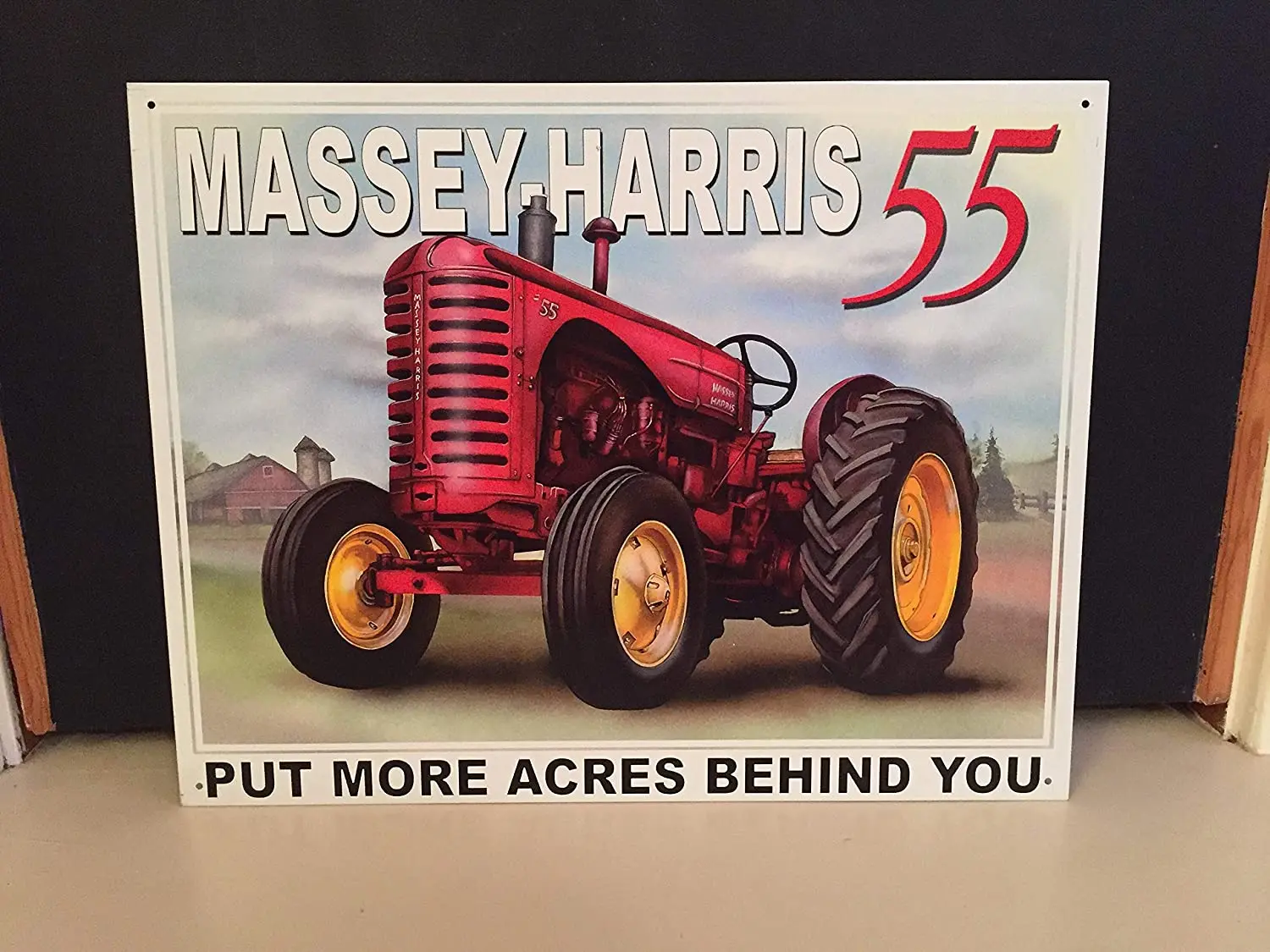 

Diuangfoong MasseyHarris Vintage Reproduction Metal Sign 12" x 8"