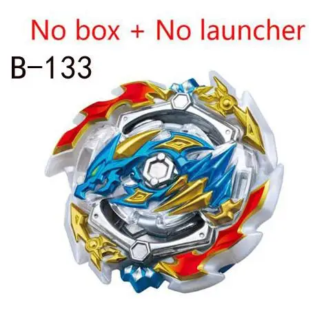 B133 No launcher Bayblade 28 Stlyes волчок Beyblade Burst с металлическим пластиком Fusion 4D Подарочные игрушки для детей B129 B130 B128 B127 B122 - Цвет: B133 No launcher