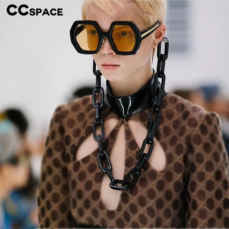 48082 многоугольные Ретро встроенные металлические дужки солнцезащитные очки для