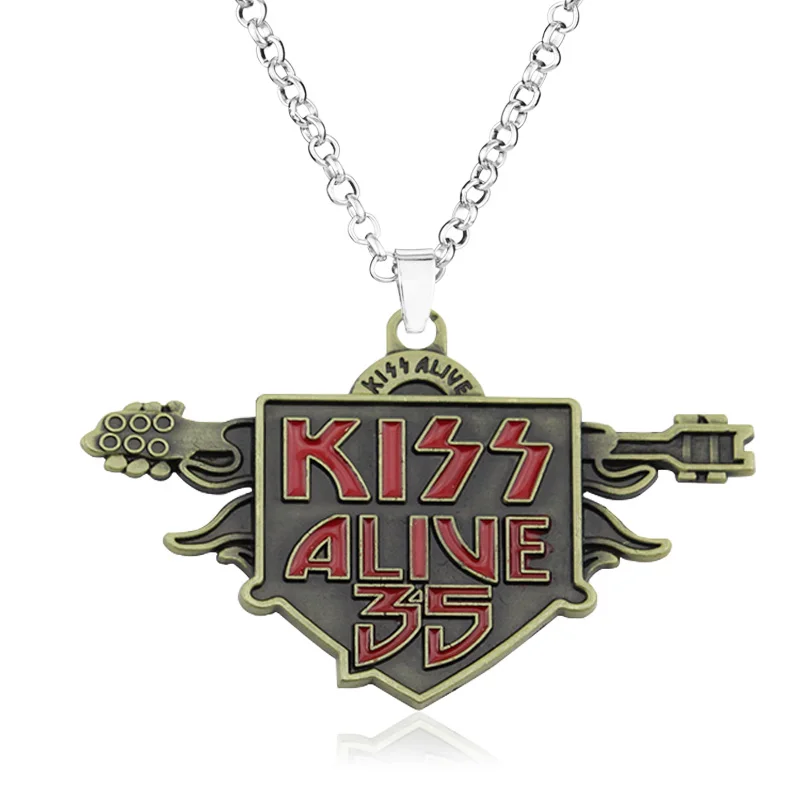 Рок-группа guns N' Roses брелок металлическая фигура подвеска брелок - Цвет: bronze