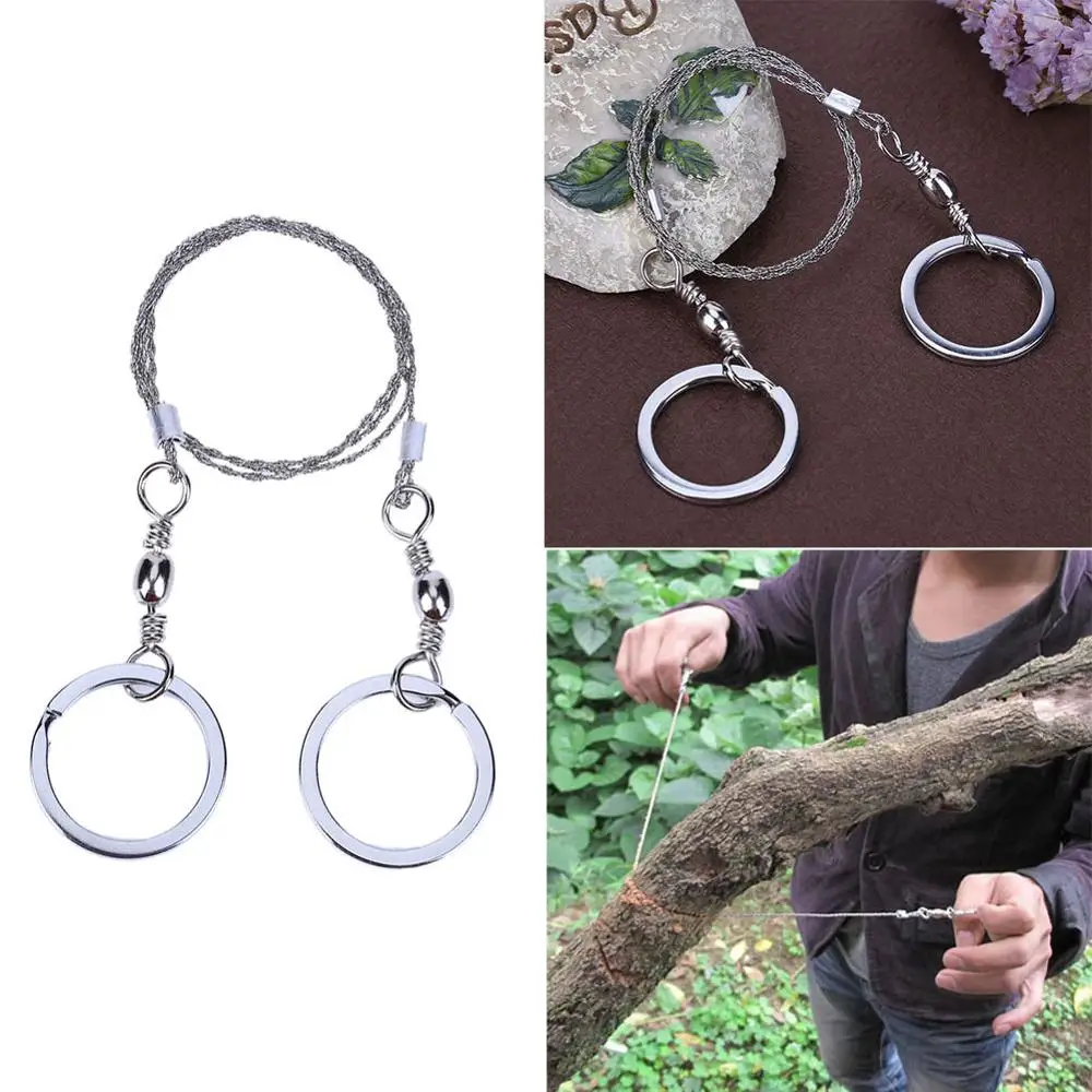 Ручная цепная пила для выживания экстренных ситуаций кемпинга походов ручная