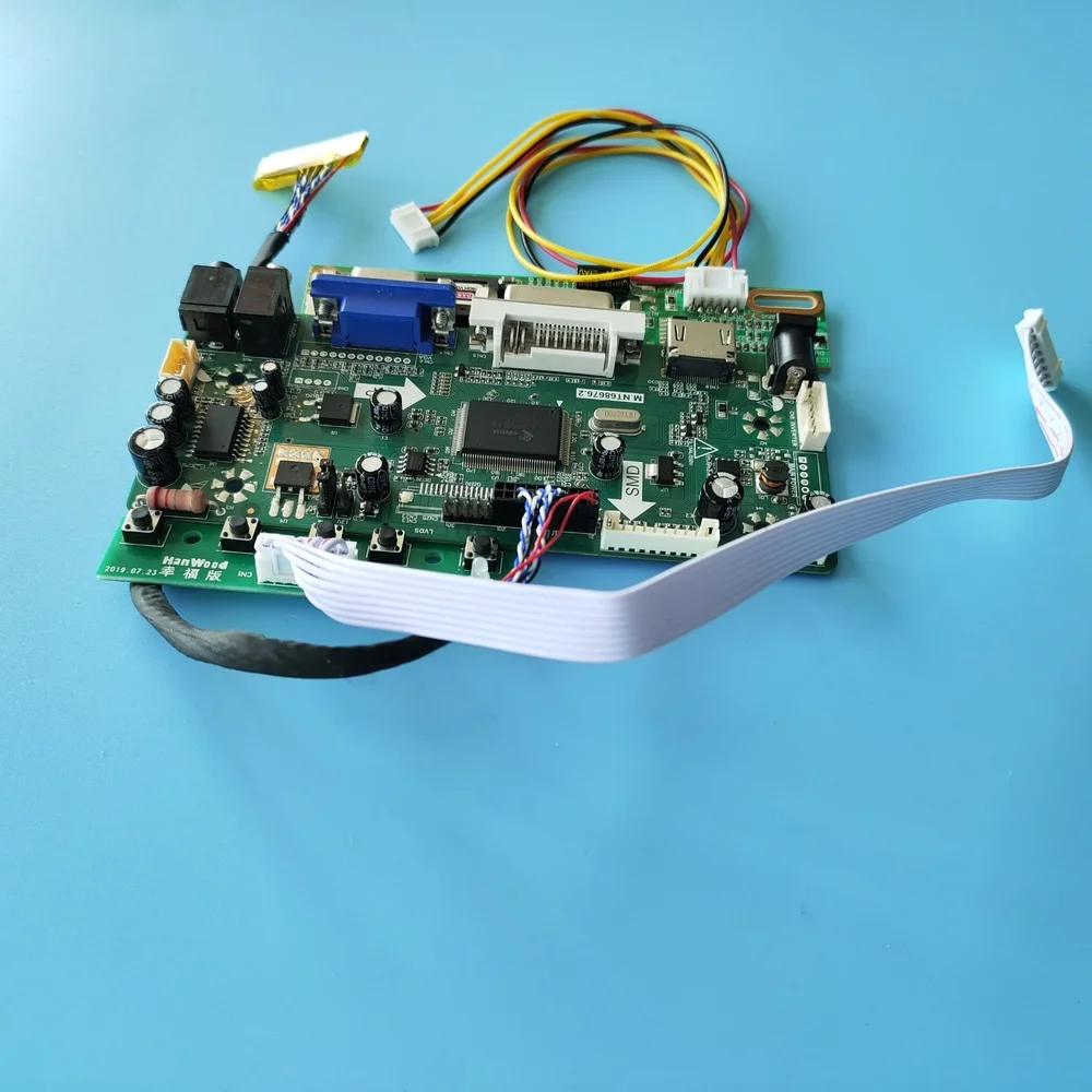 

HDMI + DVI + VGA M.NT68676 комплект для LP171WP4-TLB3/LP171WP4-TLB5 ЖК-дисплей аудио панель 30pin 1440X900 плата контроллера moitor