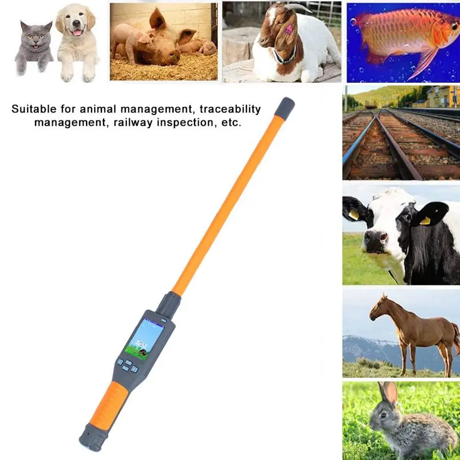 RFID считыватель ручной 134 2 кГц USB/Bluetooth чип для сканера ISO11784/85 Standrad FDX B/FDX A/HDX щенка