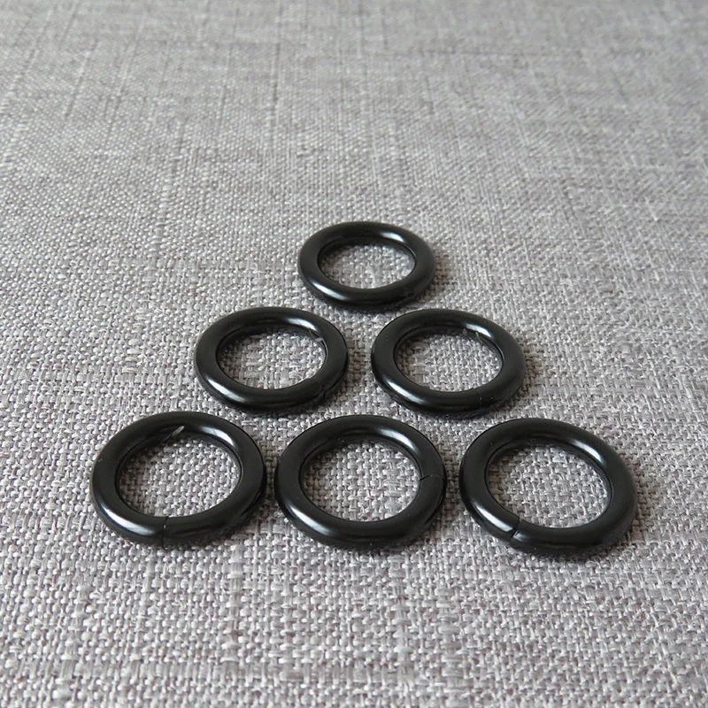 50 Pcs 15mm Heavy Duty Metal O Ring Belt Buckle Clasp For Bag Dog Pet Harness Backpack Straps Loop Smooth Pendants Accessories | Дом и сад