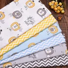 Новый мультфильм лев 100% хлопок Ткань DIY шитье ремесло лоскутное стегание жир четверть Tecido одежда Tilda для детских простыней Текстиль
