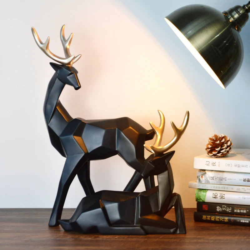 Украшение в скандинавском стиле с оленем креативные домашние аксессуары для