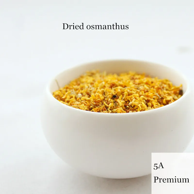 

5A супер сухая османтус для выпечки тортов, съедобные сушеные цветы, материал макарон, десерт для послеобеденного чая, без сахара, османтус