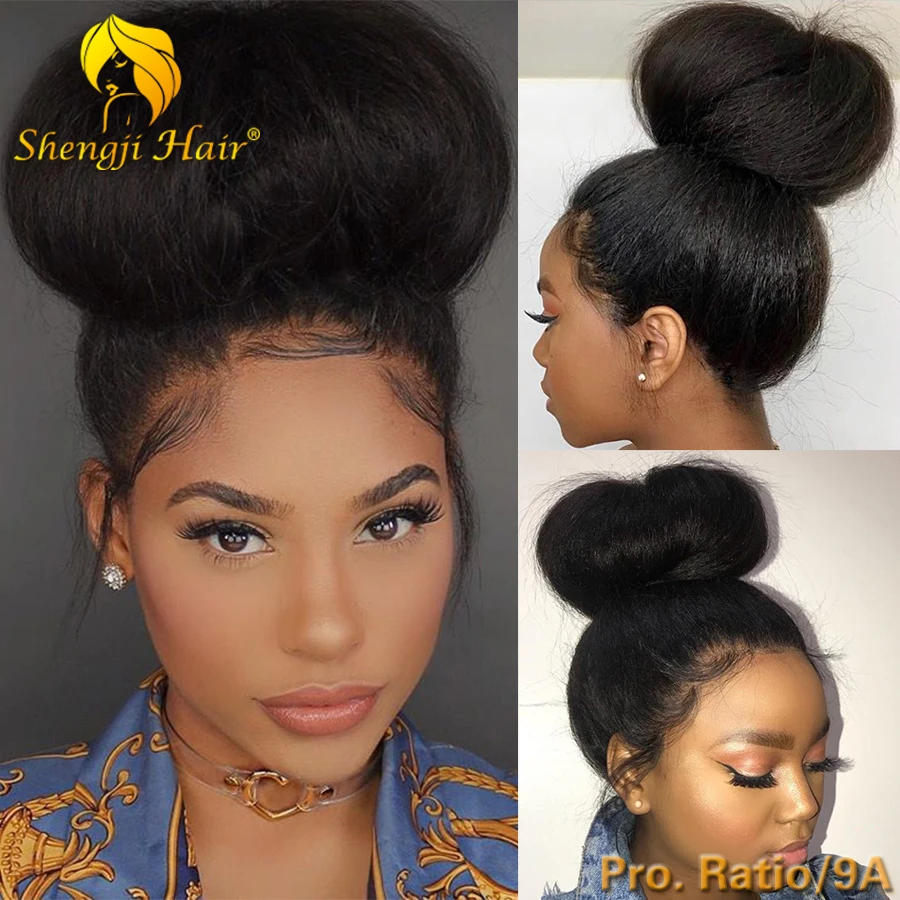 

Парик из натуральных волос на фронтальной сетке, курчавый прямой парик, предварительно выщипанный бразильский парик из натуральных волос для женщин, волосы Реми, курчавые прямые