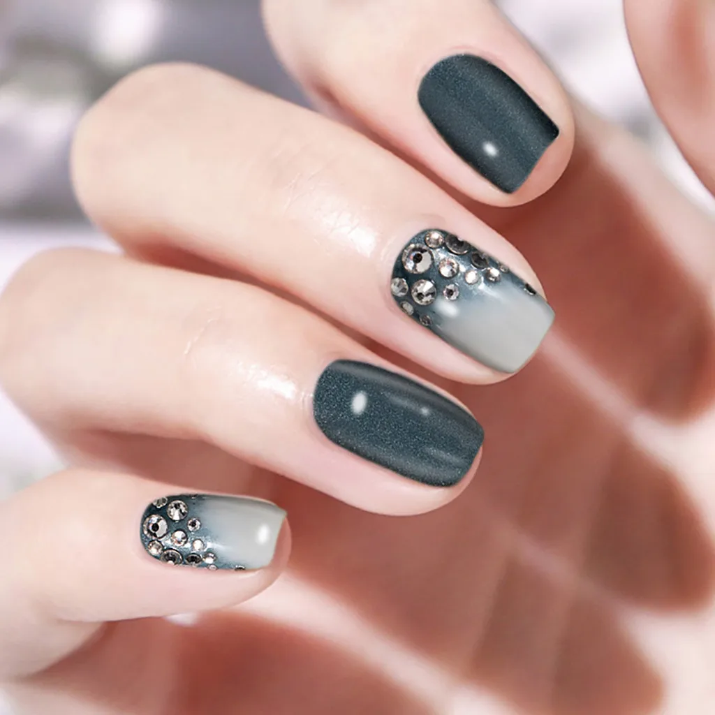 ROSALIND 5 мл без протирания клей для ногтей страз 3D Хрустальный декор отмачиваемый