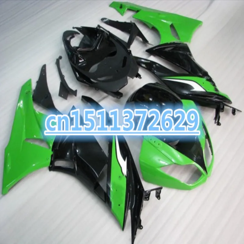 

Для KAWASAKI NINJA ZX-6R 09-11 зеленый черный ZX6R ZX 6R 636 ZX636 09 10 11 11 2009 2010 2011 зеленый Лидер продаж обтекатель