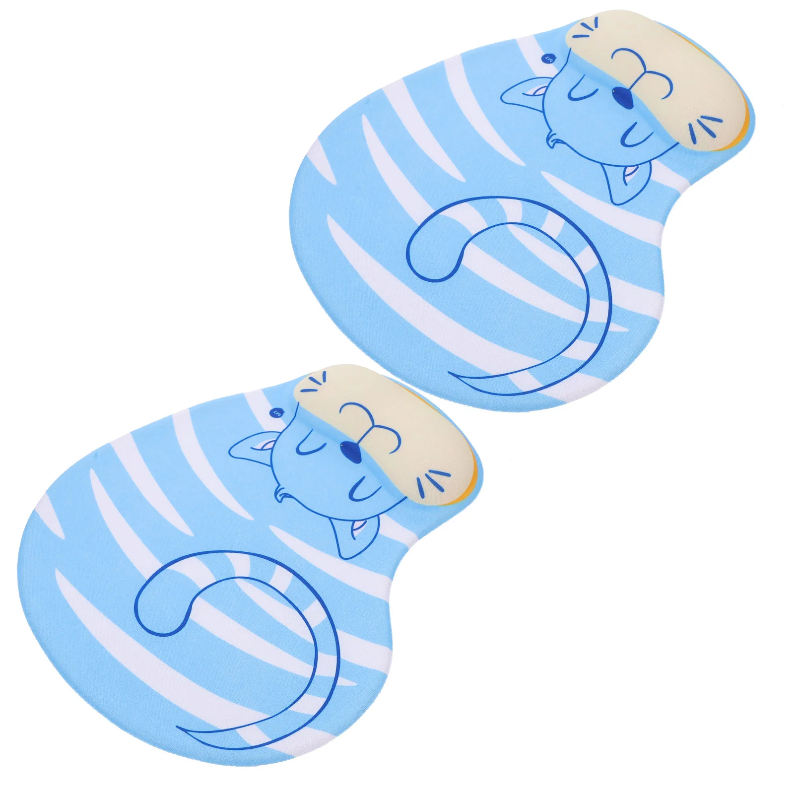 

2pcs Ergonomic Pad Laptop Computer Mat with Rest Wrist Support