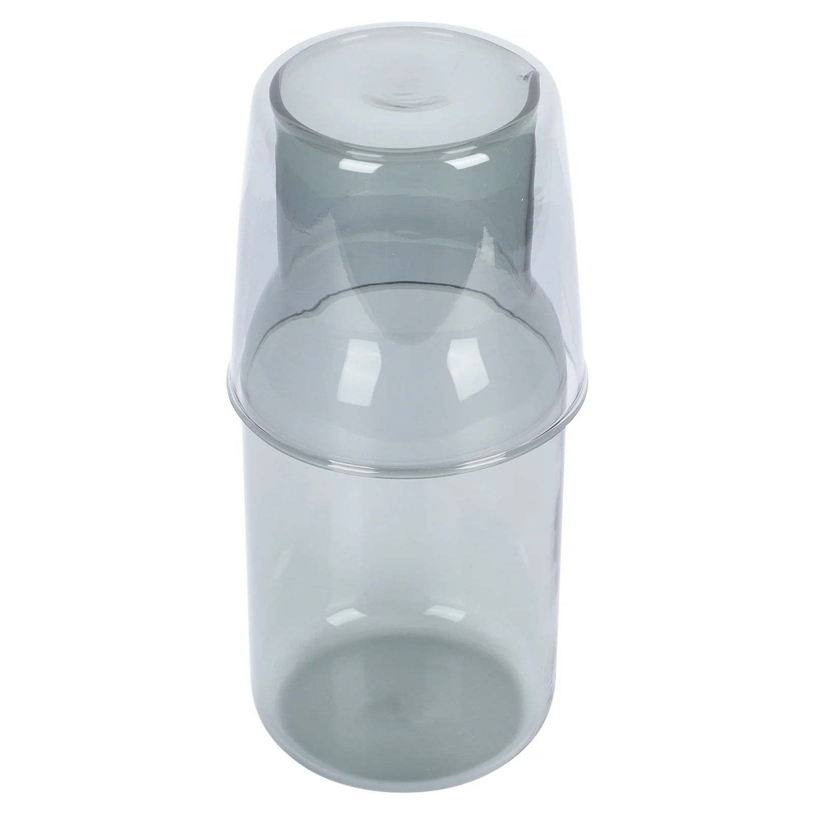 1Set Exquisite Glass Cup with Bottle Bar Glass Cup Chic Drinking Cup Bottle
