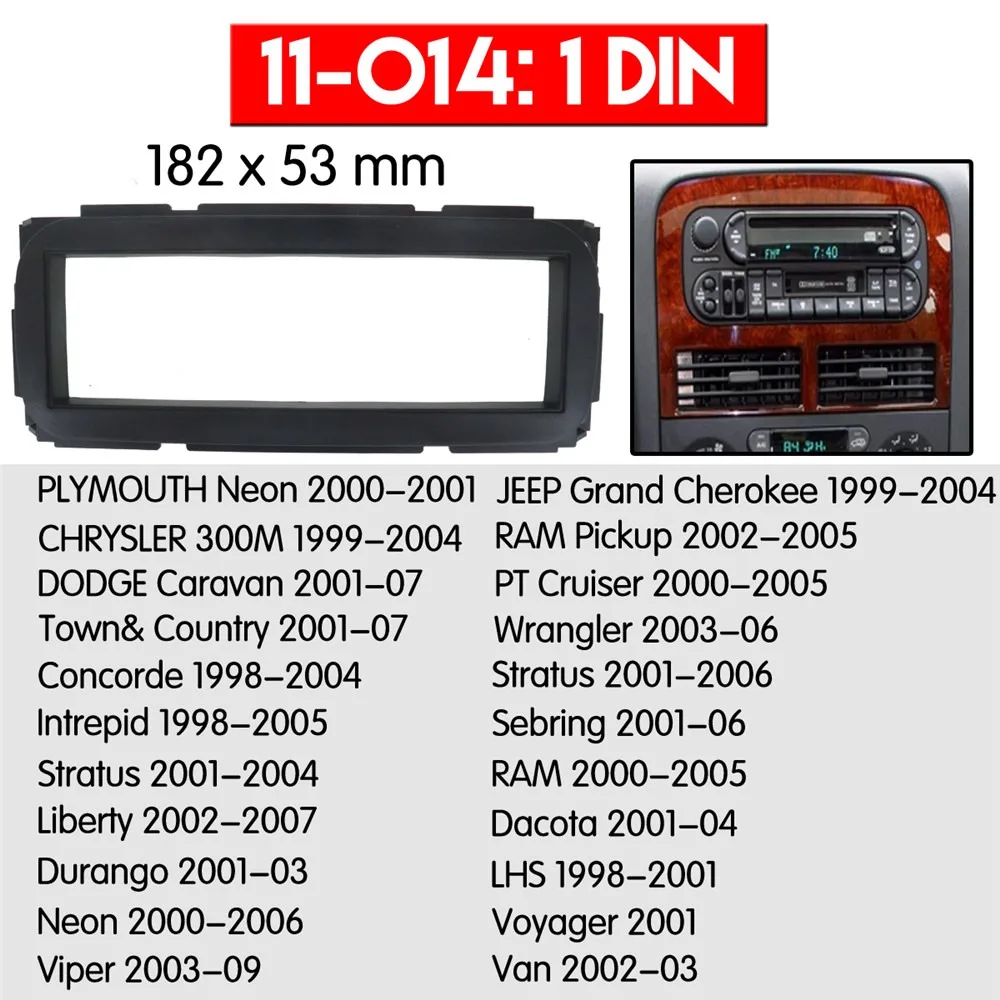 Автомобильный радиоприемник Fascia Frame Kit для JEEP Grand Cherokee 1999-2004 CD Радио стерео аудио