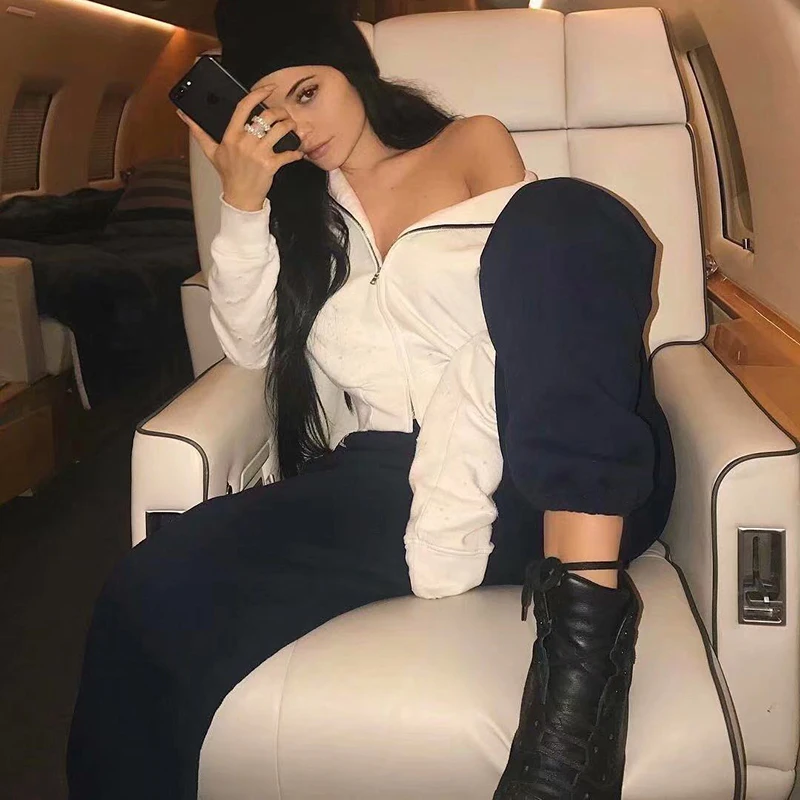 Джоггеры Kanye West брюки для женщин и мужчин в стиле хип хоп спортивные городская